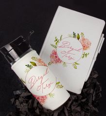 eJOYA Kişiye Özel Tasarım Defter Kalem Ve Matara Hediye Seti 104650