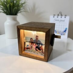 eJOYA Kişiye Özel Fotoğraflı Fotobox Işıklı Döner Albüm 116198