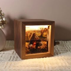 eJOYA Kişiye Özel Fotoğraflı Fotobox Işıklı Döner Albüm 116198