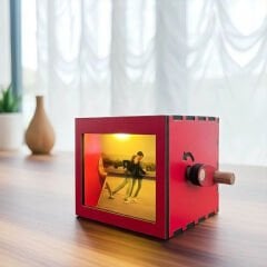 eJOYA Kişiye Özel Fotoğraflı Fotobox Işıklı Döner Albüm 116198