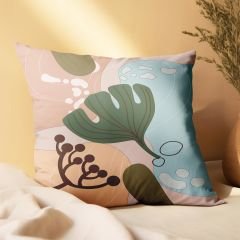 eJOYA Yaprak Tasarımlı 4'lü Yastık İçi Ve Kırlent Kılıfı 45cm 113668