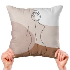 eJOYA Modern Tasarımlı 4'lü Yastık İçi Ve Kırlent Kılıfı 45cm 113669