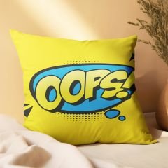 eJOYA Pop Art Tasarımlı 4'lü Yastık İçi Ve Kırlent Kılıfı 45cm 113672