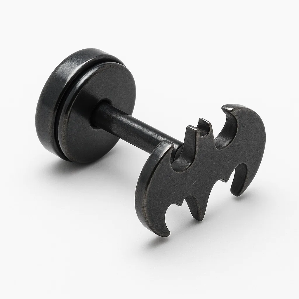 eJOYA Çelik Yarasa Küpe 72358