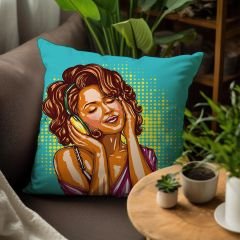 eJOYA Pop Art Tasarımlı 4'lü Yastık İçi Ve Kırlent Kılıfı 45cm 113673