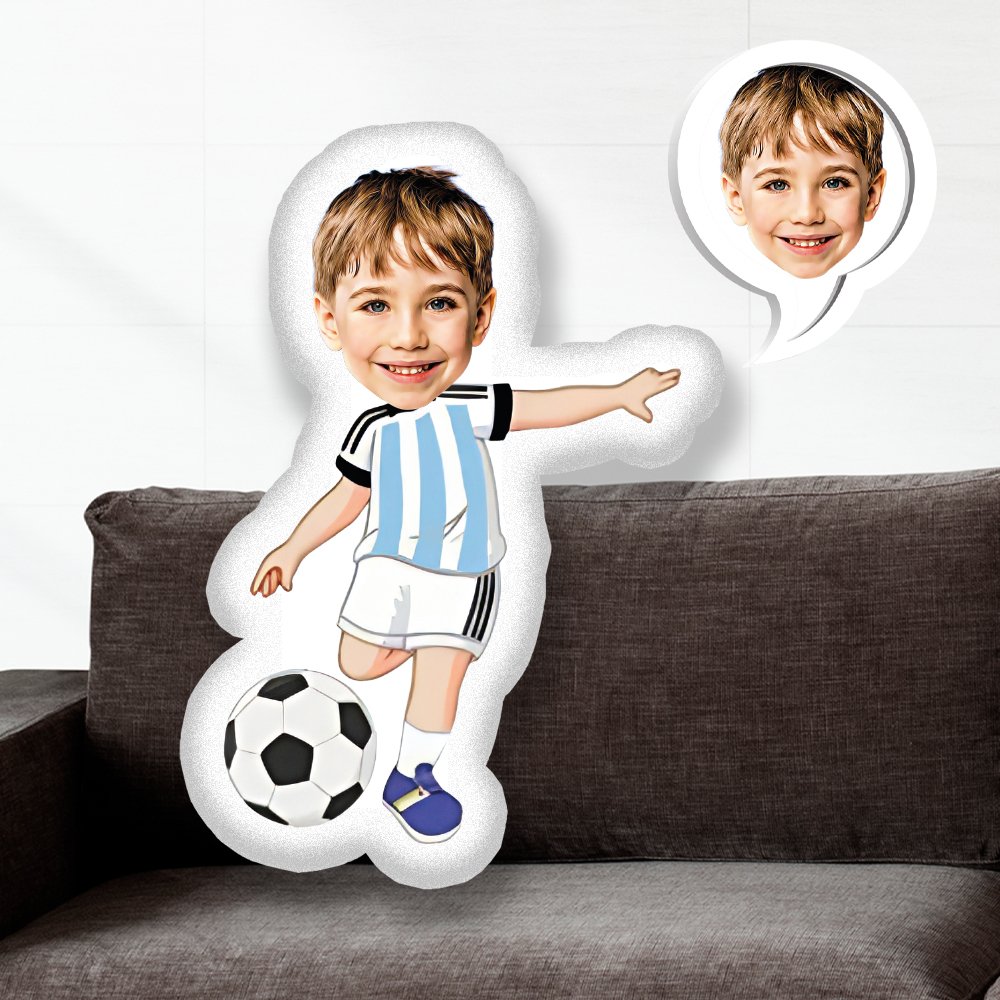 eJOYA Kişiye Özel Fotoğraflı Futbolcu Yastık 115468