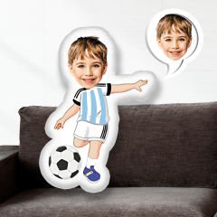 eJOYA Kişiye Özel Fotoğraflı Futbolcu Yastık 115468