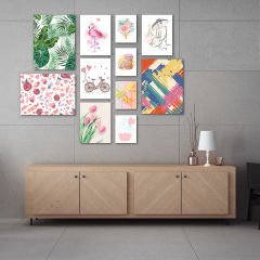 eJOYA Flamingo 11'li Tablo Seti 88014