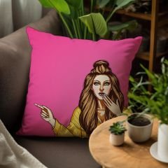 eJOYA Pop Art Tasarımlı 4'lü Yastık İçi Ve Kırlent Kılıfı 45cm 113674