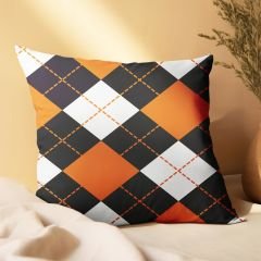 eJOYA Ekose Tasarımlı 4'lü Yastık İçi Ve Kırlent Kılıfı 45cm 113676