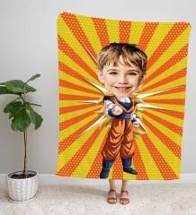 eJOYA Kişiye Fotoğraflı Anime Tasarım TV Battaniyesi 115905