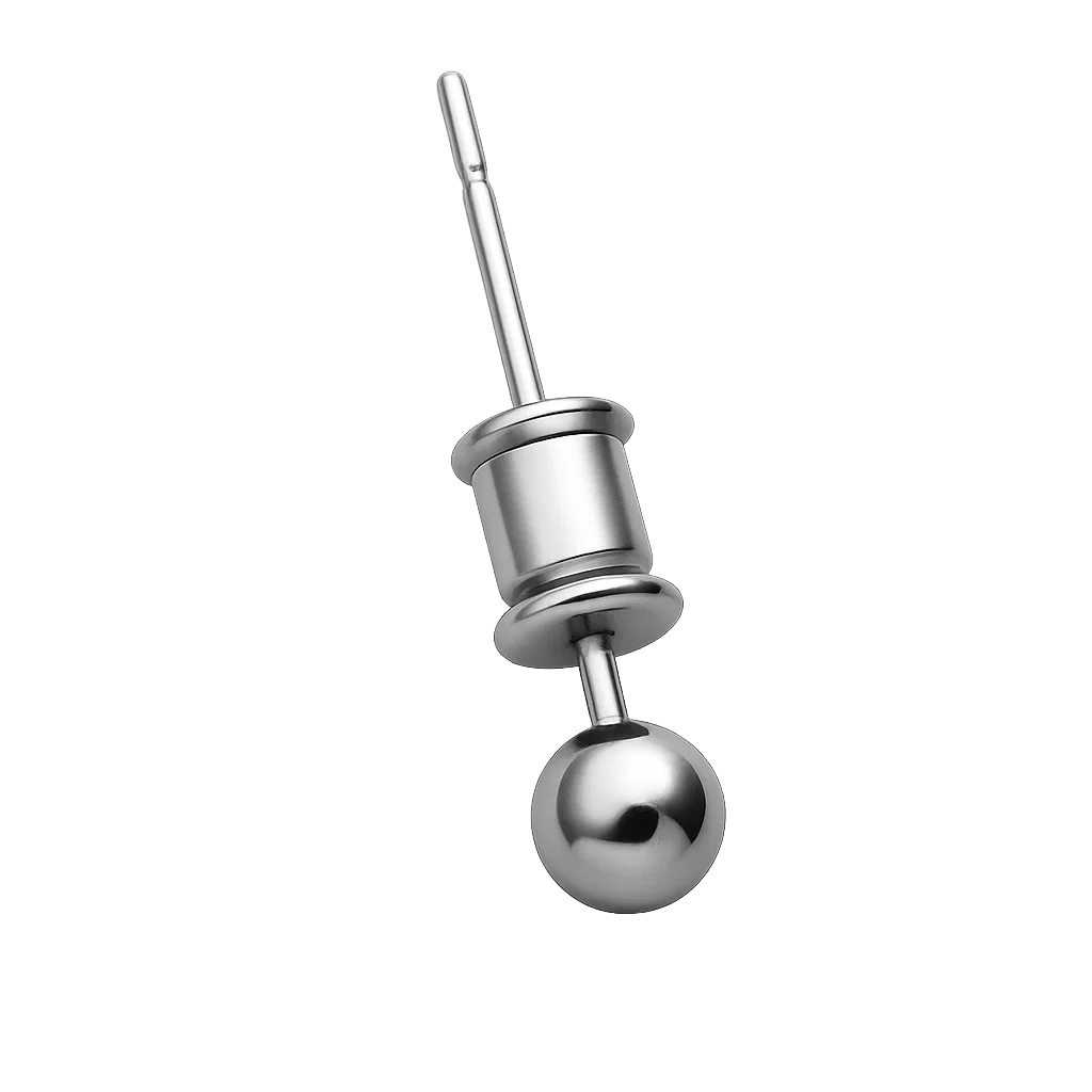 eJOYA Top Çelik Erkek Küpessi 59106