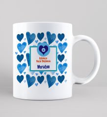 eJOYA Kişiye Özel Aşkımıza Nazar Değmesin Kupa Bardak 80505