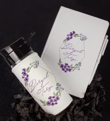 eJOYA Kişiye Özel Tasarım Defter Kalem Ve Matara Hediye Seti 104668