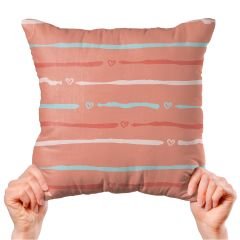eJOYA Kalp Tasarımlı 4'lü Yastık İçi Ve Kırlent Kılıfı 45cm 113684