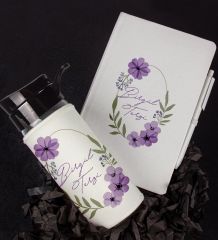 eJOYA Kişiye Özel Tasarım Defter Kalem Ve Matara Hediye Seti 104669