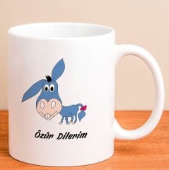 eJOYA Eşeklik Ettim Özür Dilerim Kupa Bardak 80604