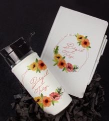 eJOYA Kişiye Özel Tasarım Defter Kalem Ve Matara Hediye Seti 104681