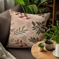 eJOYA Çiçek Tasarımlı 4'lü Yastık İçi Ve Kırlent Kılıfı 45cm 113697