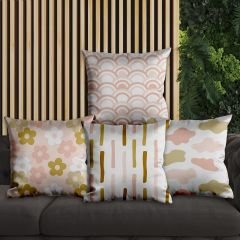 eJOYA Modern Tasarımlı 4'lü Yastık İçi Ve Kırlent Kılıfı 45cm 113701