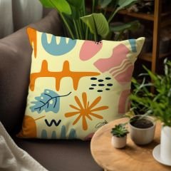 eJOYA Modern Tasarımlı 4'lü Yastık İçi Ve Kırlent Kılıfı 45cm 113702