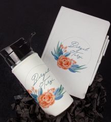 eJOYA Kişiye Özel Tasarım Defter Kalem Ve Matara Hediye Seti 104692