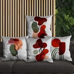 eJOYA Modern Tasarımlı 4'lü Yastık İçi Ve Kırlent Kılıfı 45cm 113708