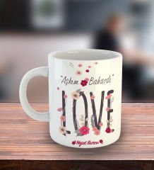 eJOYA Kişiye Özel Aşkım Bahardı Temalı Kupa Bardak 80723