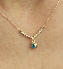 eJOYA Nazar Altın Kolye 79201