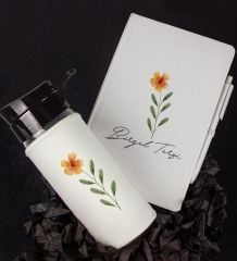 eJOYA Kişiye Özel Tasarım Defter Kalem Ve Matara Hediye Seti 104706