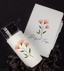 eJOYA Kişiye Özel Tasarım Defter Kalem Ve Matara Hediye Seti 104708
