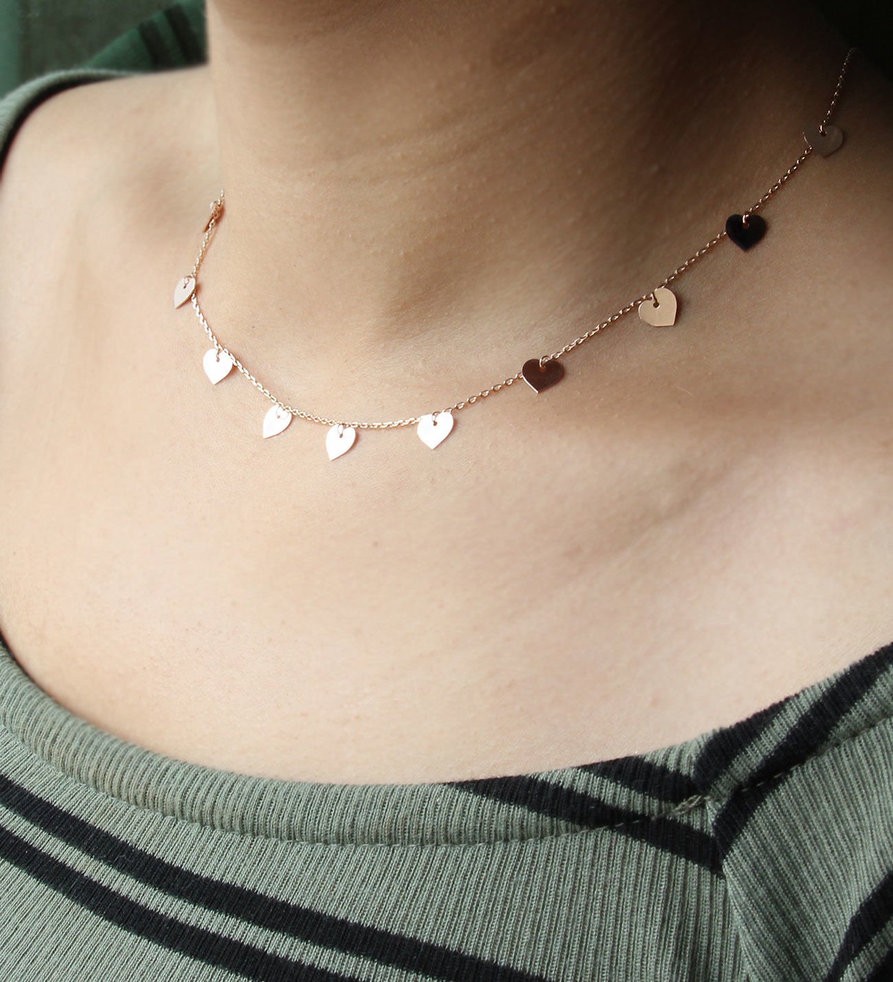 eJOYA Kalpler Altın Kolye 79401