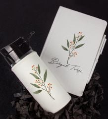 eJOYA Kişiye Özel Tasarım Defter Kalem Ve Matara Hediye Seti 104710