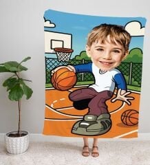 eJOYA Kişiye Fotoğraflı Sporcu Tasarım TV Battaniyesi 115954