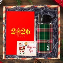 eJOYA Yeni Yıla Özel Defter Ve Kalem & Matara & Hediye Kutusu 114435