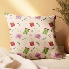 eJOYA Yeni Yıla Özel Tasarımlı 4'lü Yastık İçi Ve Kırlent Kılıfı 45cm 113731