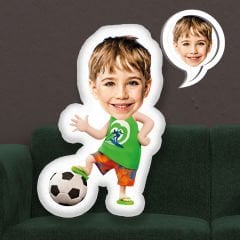 eJOYA Kişiye Özel Fotoğraflı Futbolcu Yastık 115483