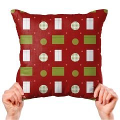 eJOYA Yeni Yıla Özel Tasarımlı 4'lü Yastık İçi Ve Kırlent Kılıfı 45cm 113734