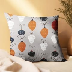 eJOYA Yeni Yıla Özel Tasarımlı 4'lü Yastık İçi Ve Kırlent Kılıfı 45cm 113735