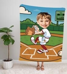 eJOYA Kişiye Fotoğraflı Sporcu Tasarım TV Battaniyesi 115962