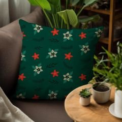 eJOYA Yeni Yıla Özel Tasarımlı 4'lü Yastık İçi Ve Kırlent Kılıfı 45cm 113736