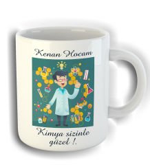 eJOYA Kişiye Özel Kimya Öğretmenleri için Kupa Bardak 80787
