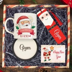 eJOYA Yeni Yıla Özel Kupa & Bardak Altlığı & Kitap Ayracı & Hediye Kutusu 114448