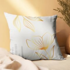 eJOYA Çiçek Tasarımlı 4'lü Yastık İçi Ve Kırlent Kılıfı 45cm 113748