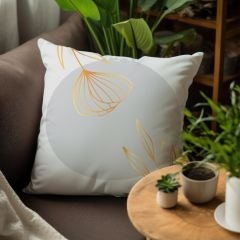 eJOYA Çiçek Tasarımlı 4'lü Yastık İçi Ve Kırlent Kılıfı 45cm 113748
