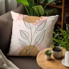 eJOYA Çiçek Tasarımlı 4'lü Yastık İçi Ve Kırlent Kılıfı 45cm 113749