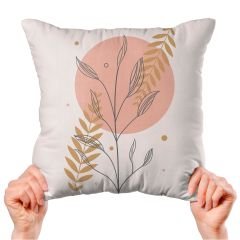 eJOYA Çiçek Tasarımlı 4'lü Yastık İçi Ve Kırlent Kılıfı 45cm 113749