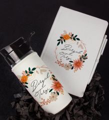 eJOYA Kişiye Özel Tasarım Defter Kalem Ve Matara Hediye Seti 104735