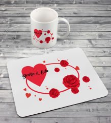 eJOYA Kişiye Özel Kupa ve Mouse Pad Hediye Seti 86489