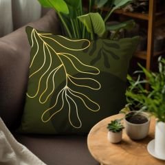 eJOYA Çiçek Tasarımlı 4'lü Yastık İçi Ve Kırlent Kılıfı 45cm 113754